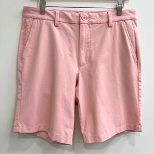 Vineyard Vines 9" Inseam On-The-Go Summer Shorts Golf Performance Pastel Pink 30